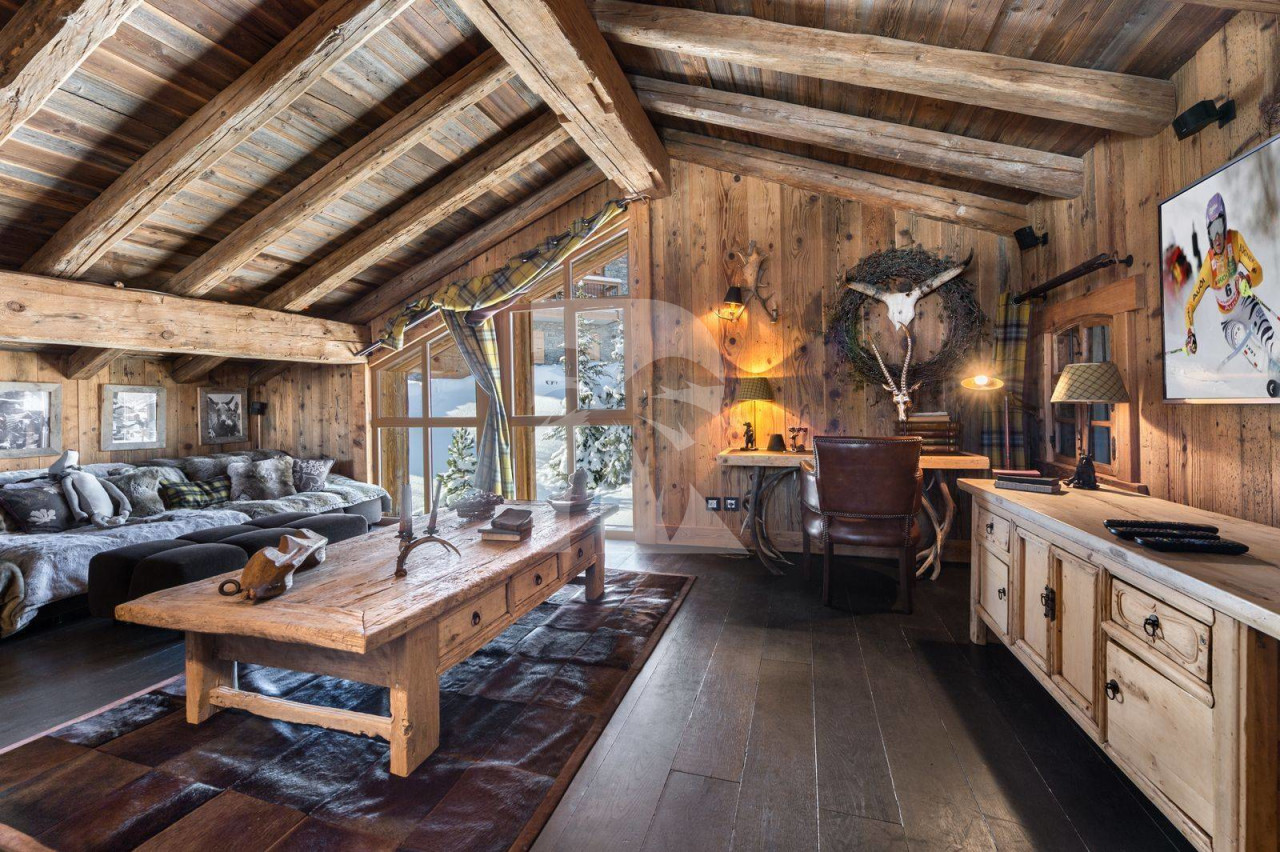 villa in Courchevel : Rent this mountain chalet in Courchevel 1550 - Photo 4