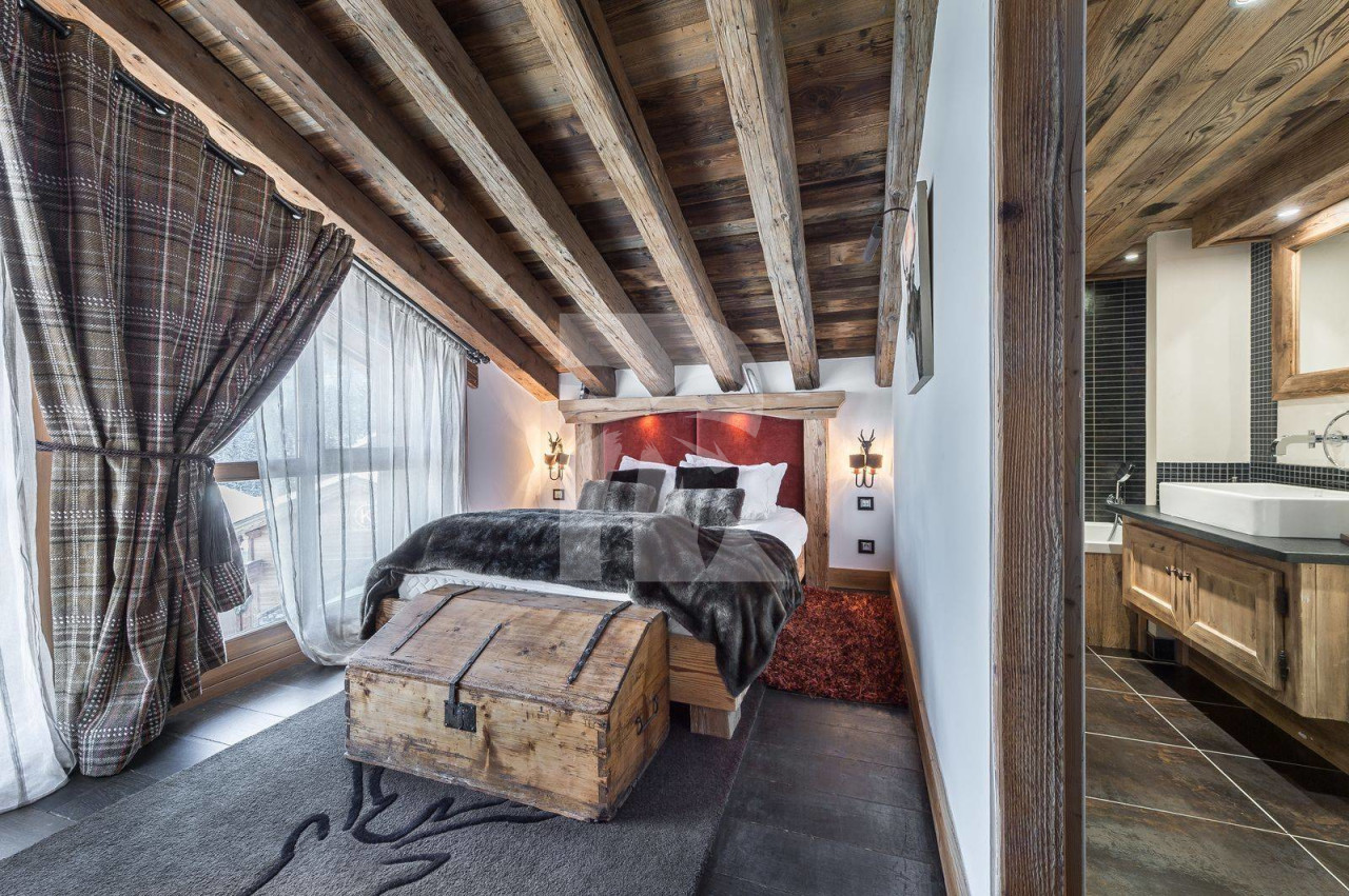 villa in Courchevel : Rent this mountain chalet in Courchevel 1550 - Photo 11