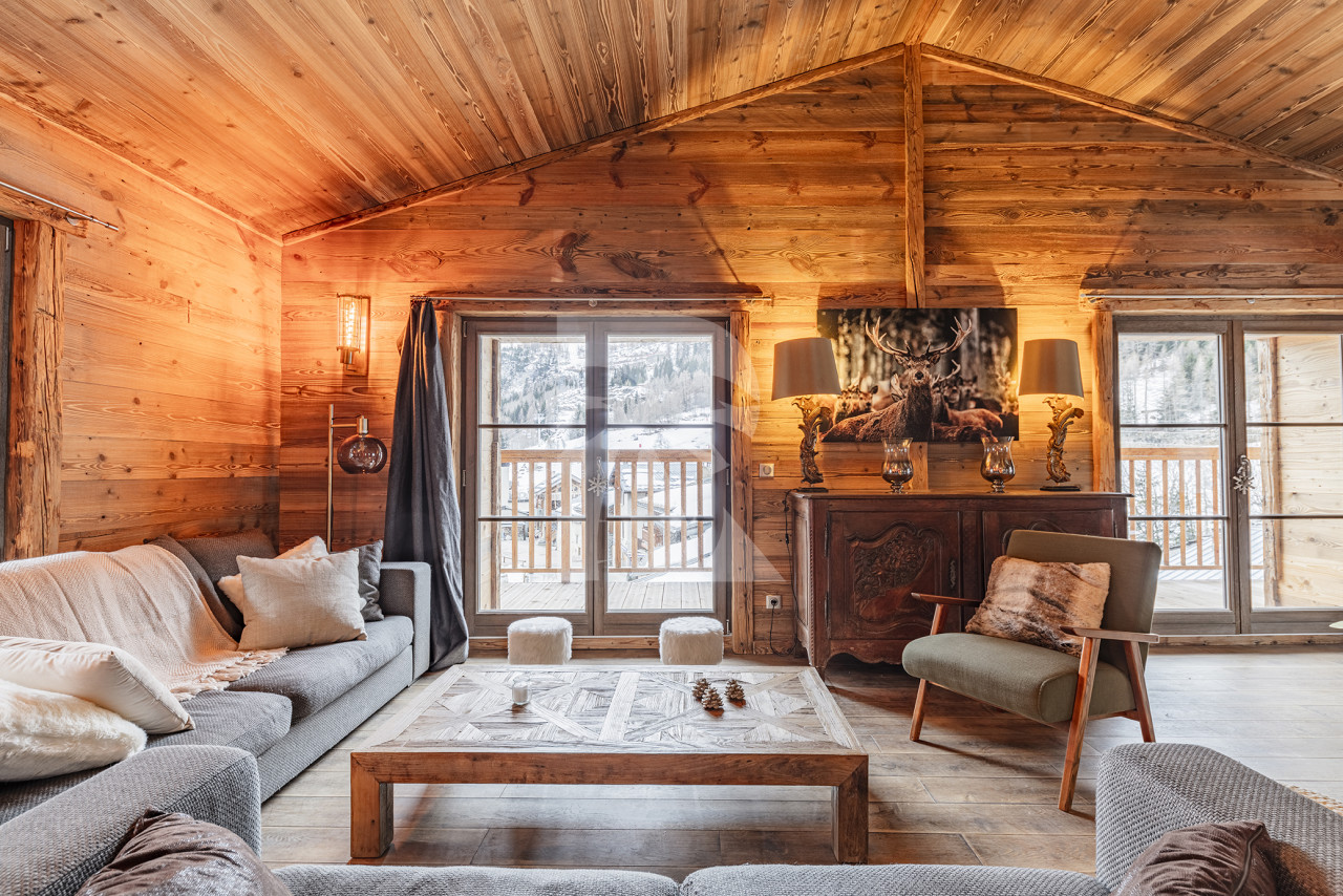 villa in Tignes : Rent cosy chalet in the village of Tignes les Brévières - Photo 0