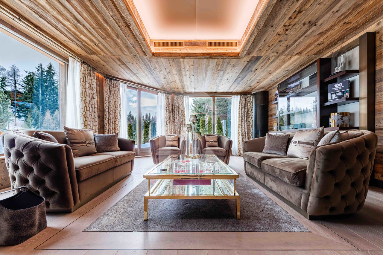 villa in  : Rent ultra-luxury chalet in Crans-Montana - Photo 3