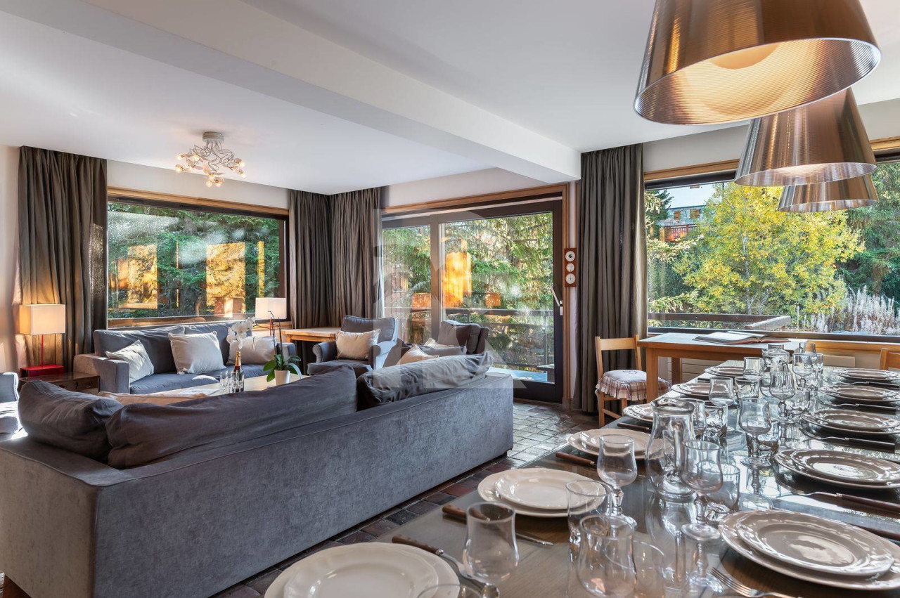 villa in Courchevel : Rent this Chalet in Jardin Alpin - Photo 5