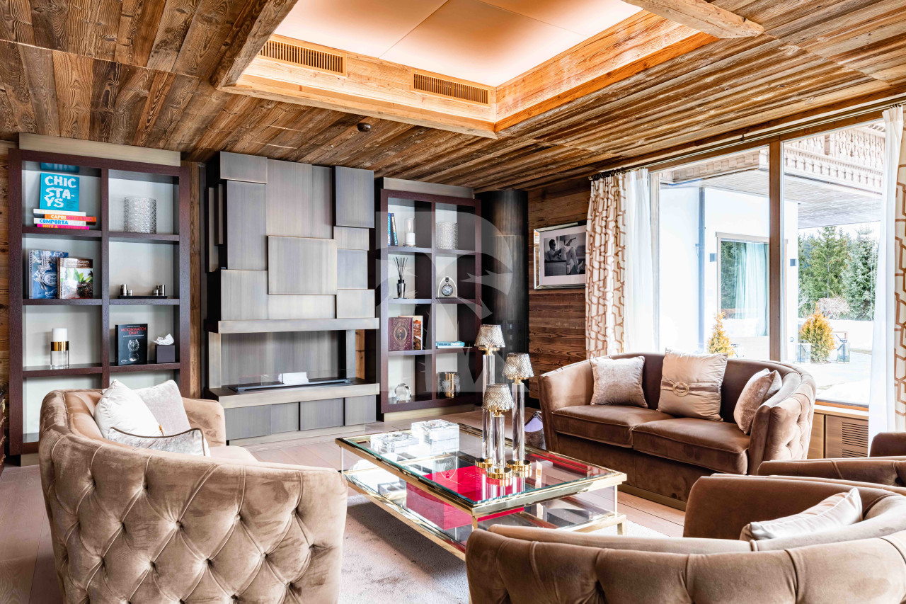 villa in  : Rent ultra-luxury chalet in Crans-Montana - Photo 5