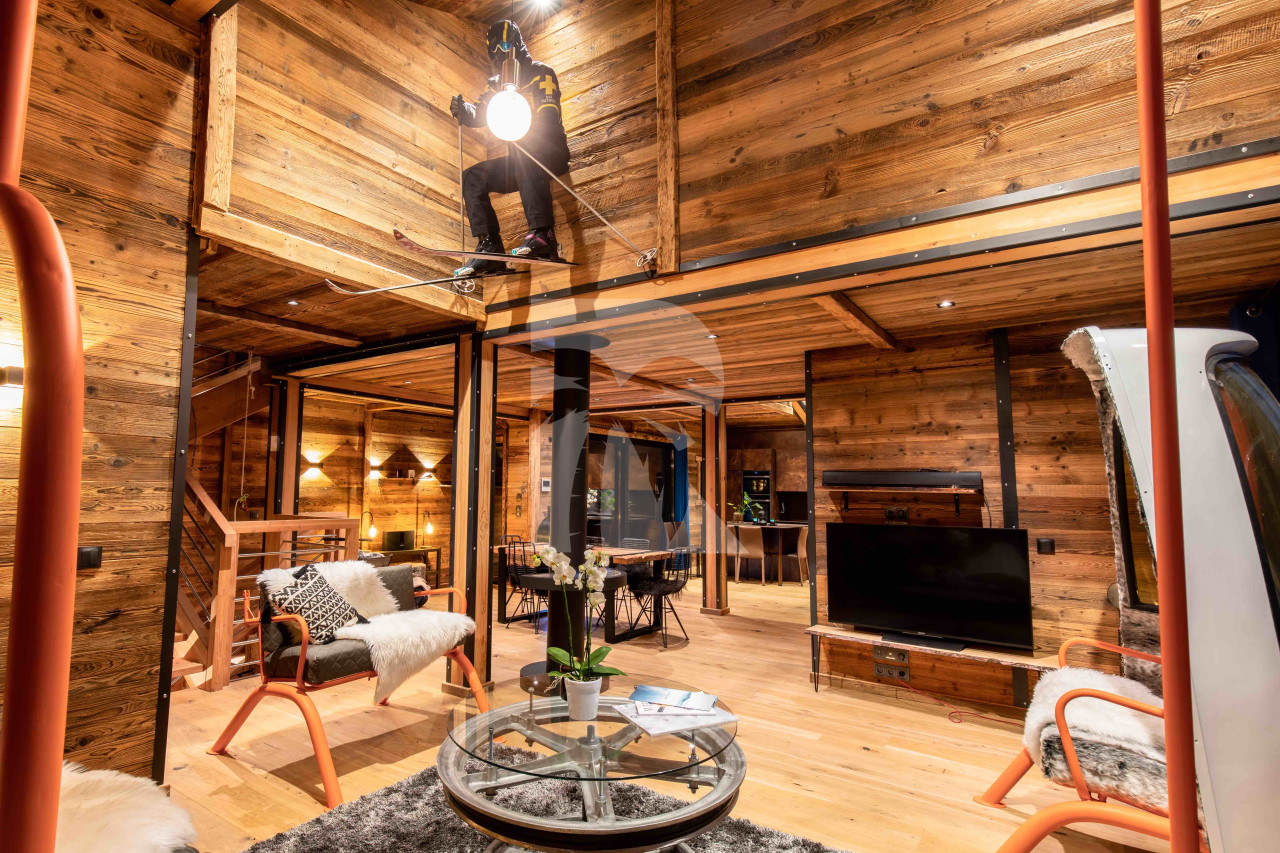 apartment in Tignes : Rent deluxe chalet with one of the finest views in the resort - Photo 4