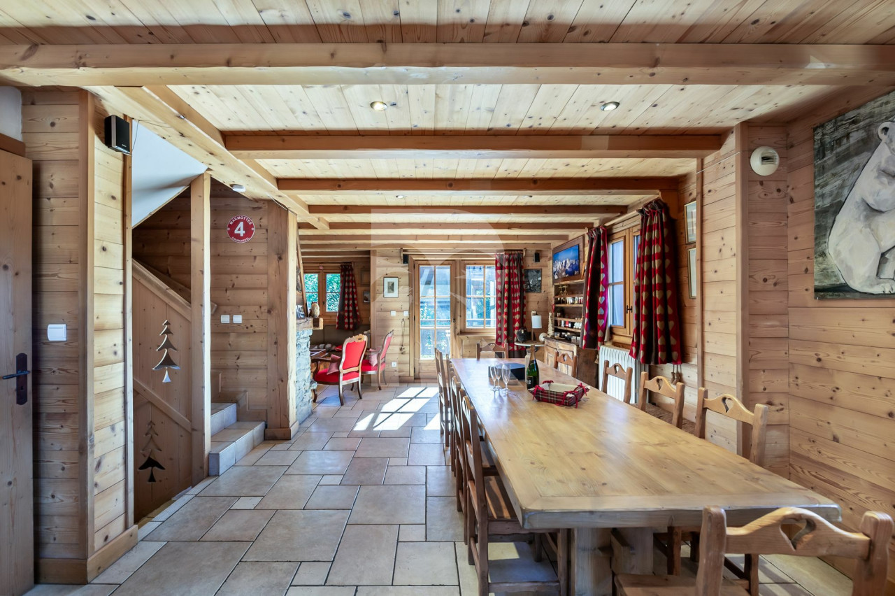 villa in Courchevel : Rent cosy individual chalet with its Hammam - Photo 5