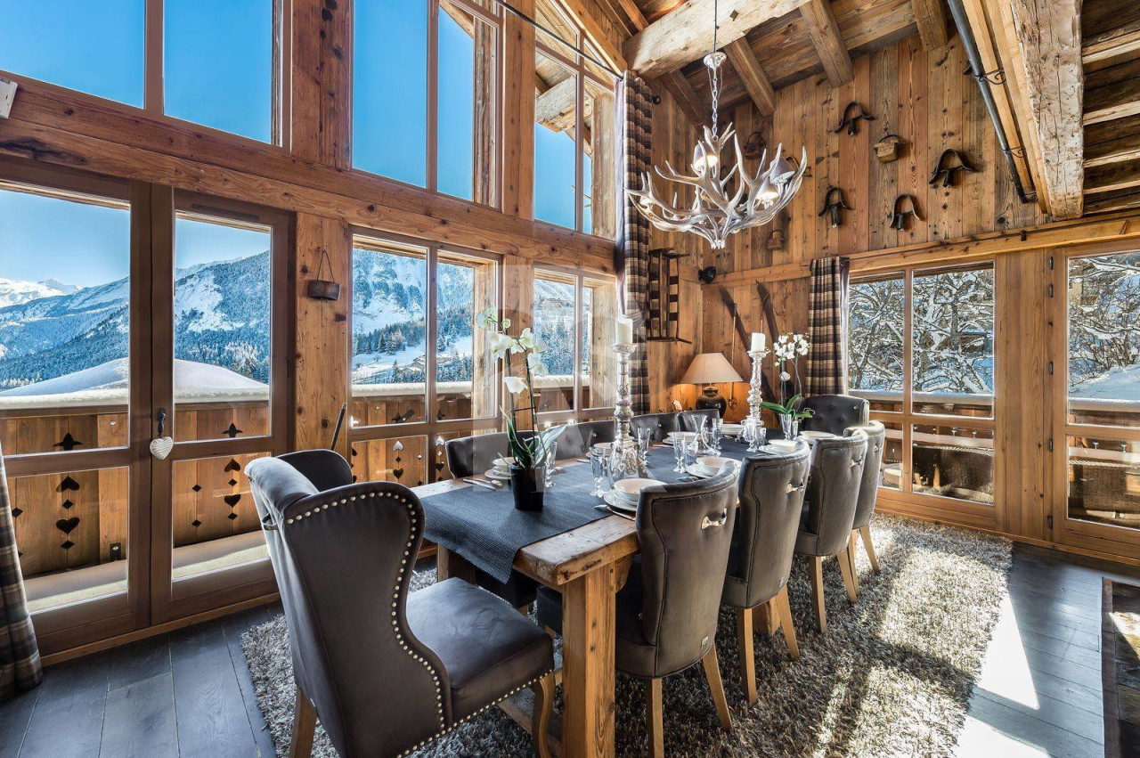villa in Courchevel : Rent this mountain chalet in Courchevel 1550 - Photo 1
