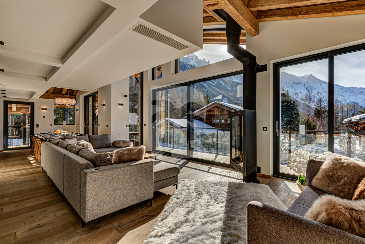 villa in Chamonix : Rent sumptuous chalet with swimming pool in Chamonix - Photo 5