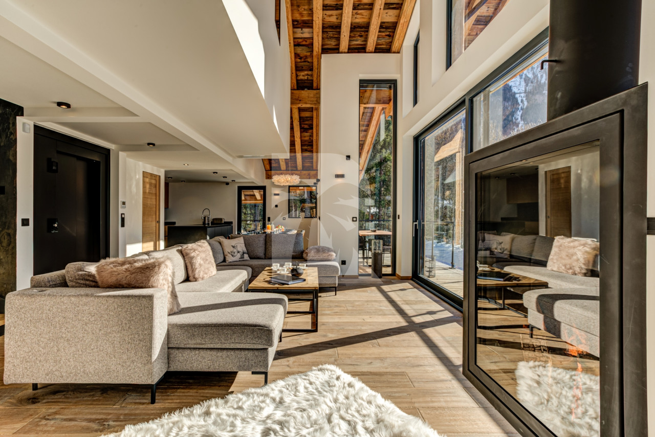 villa in Chamonix : Rent sumptuous chalet with swimming pool in Chamonix - Photo 6