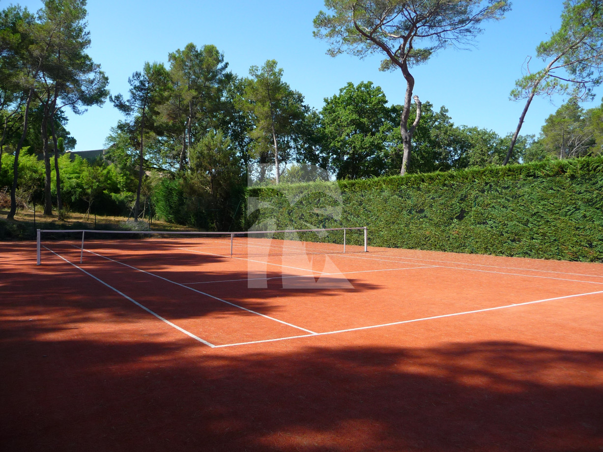 villa in Mougins : Rent this lovely Bastide in Mougins with 6 bedrooms and a tennis court. - Photo 3
