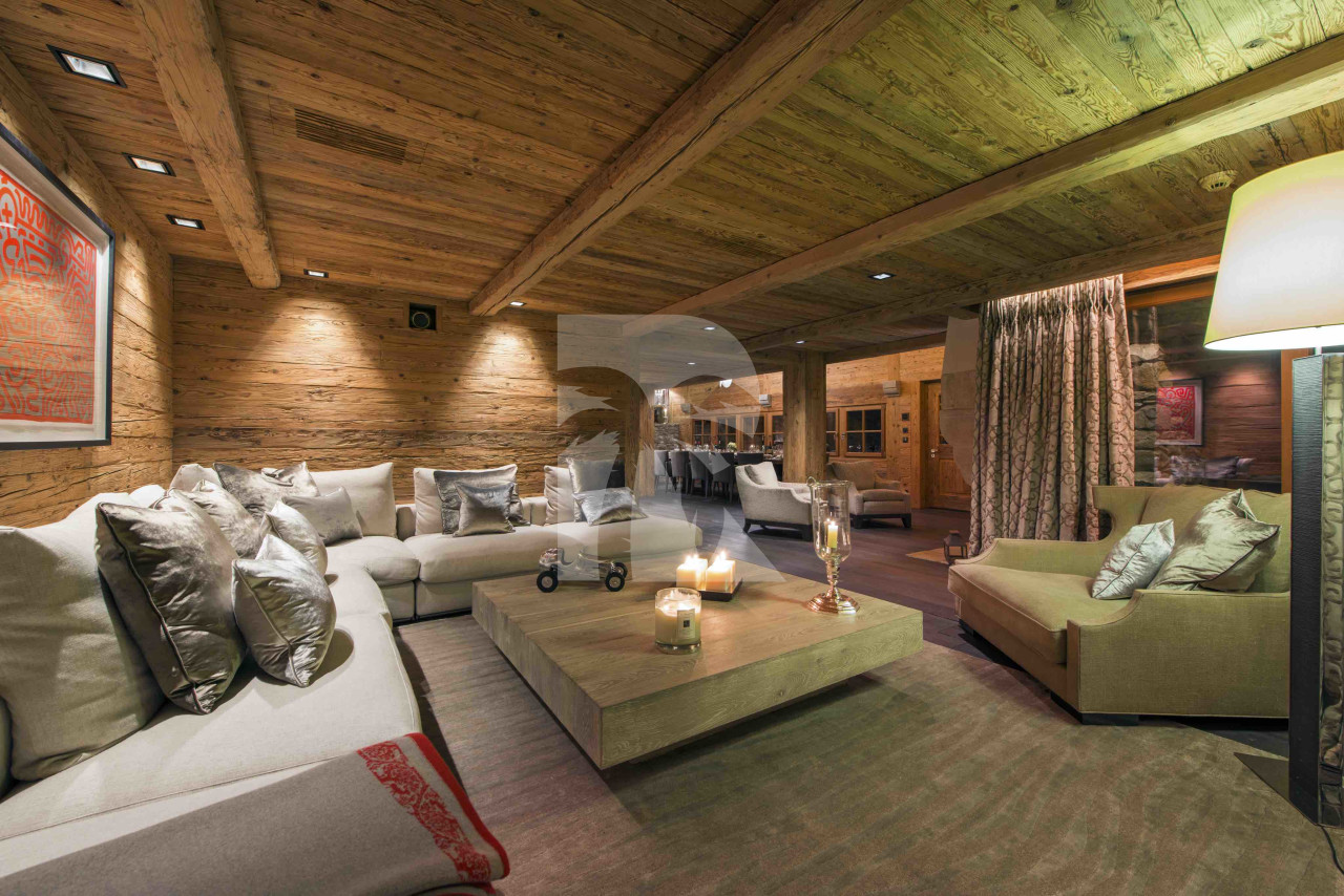 villa in Verbier : Rent sumptuous 5-bedroom ski in/ ski out chalet with private spa in Verbier - Photo 2