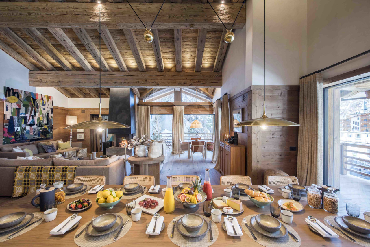 villa in Zermatt : Rent state of the art 5-bedroom chalet in Zermatt - Photo 3