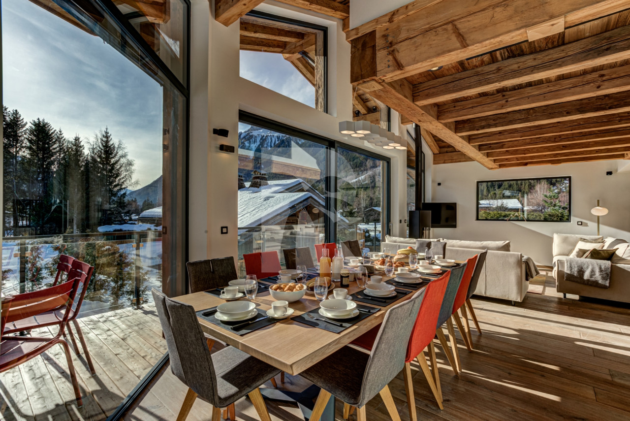 villa in Chamonix : Rent superb 5-bedroom chalet in Chamonix with indoor swimming pool - Photo 5