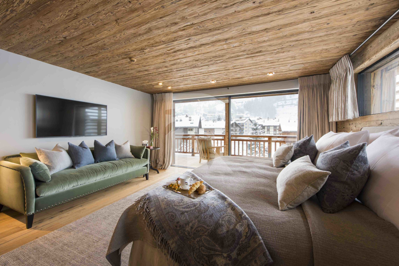 villa in Zermatt : Rent sumptuous 5-bedroom chalet in Zermatt - Photo 11