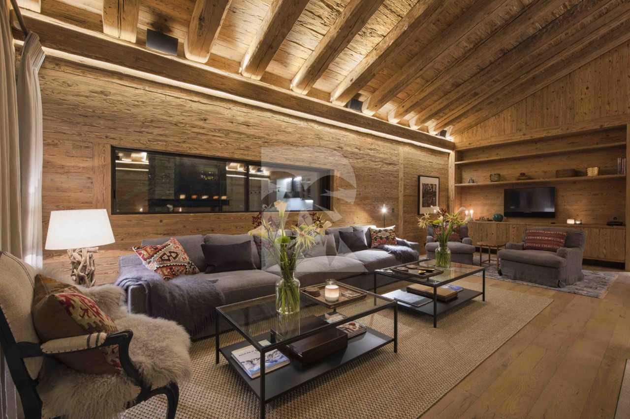 villa in Zermatt : Rent sumptuous 5-bedroom chalet in Zermatt - Photo 3