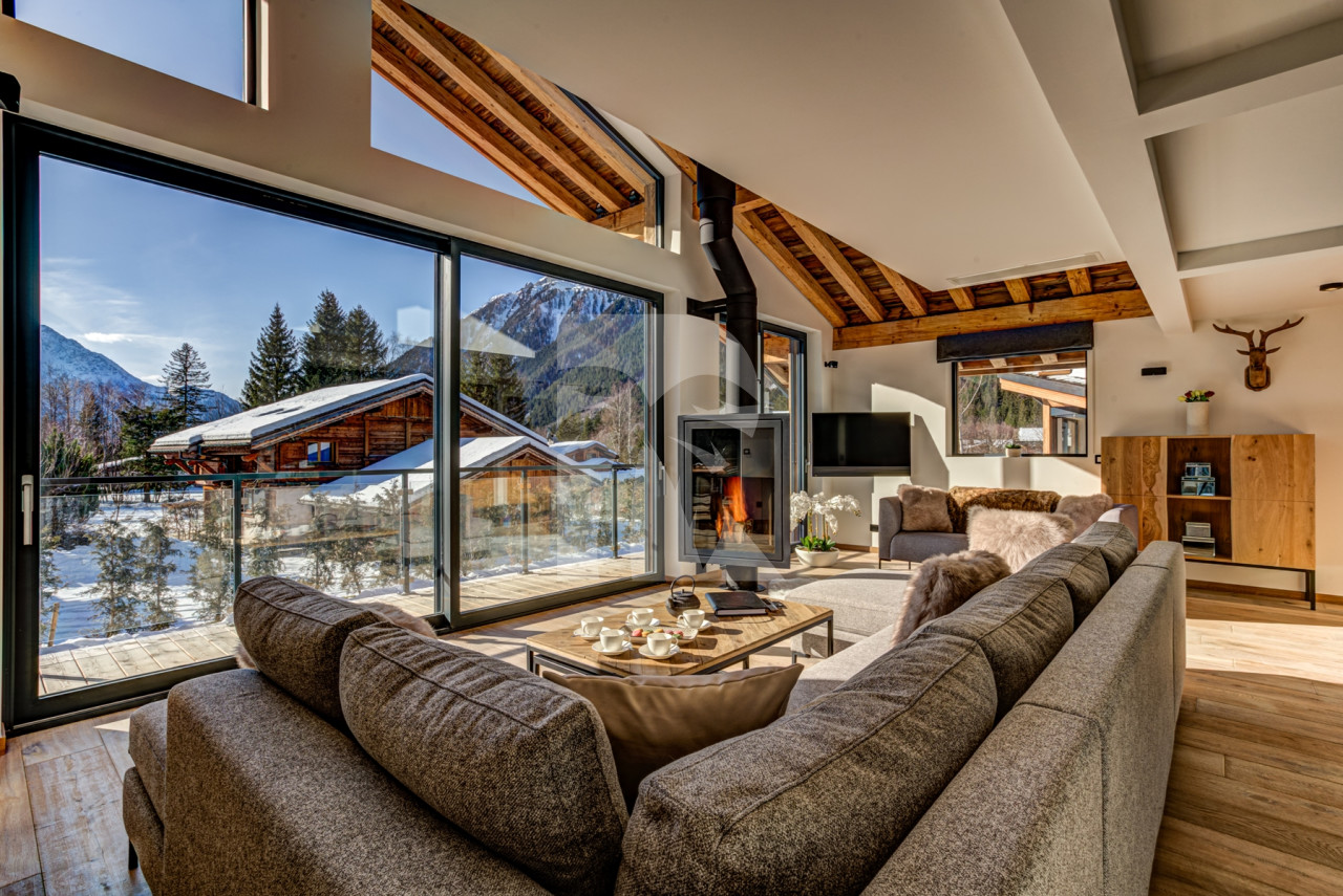 villa in Chamonix : Rent sumptuous chalet with swimming pool in Chamonix - Photo 4