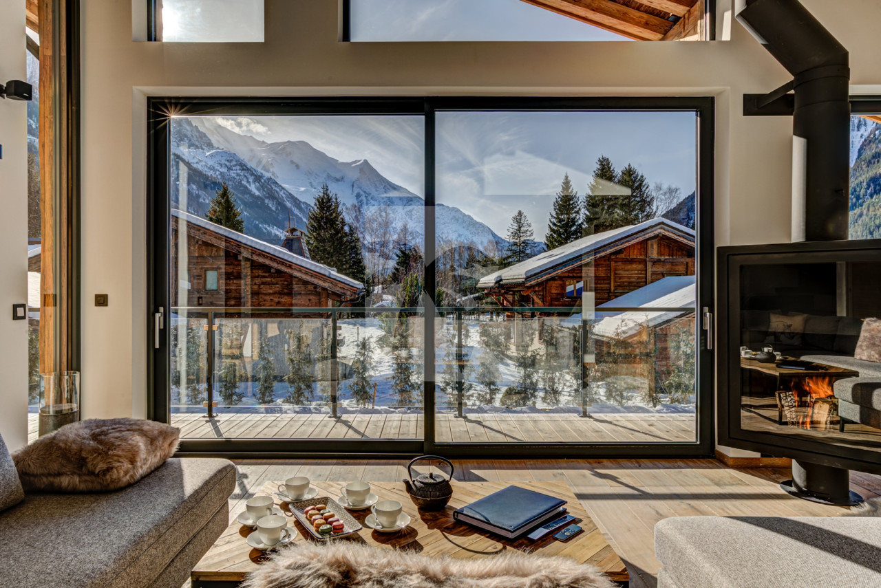villa in Chamonix : Rent sumptuous chalet with swimming pool in Chamonix - Photo 3