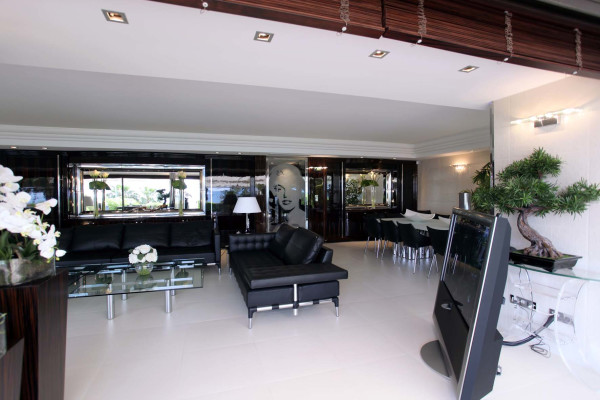 apartment in Cannes : Rent the Croisette's most stunning Penthouse with huge gardens and sea views - Photo 4