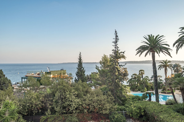 villa in Cannes : Rent incredible 8 bedroom villa a stones throw from the beaches and the Croisette in Cannes with gardens, sea view and pool - Photo 63