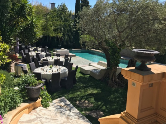 villa in Cannes : Rent Magnificent 8  bedroom Chateau styled villa in the hills of Cannes, ideal for events and large groups - Photo 5