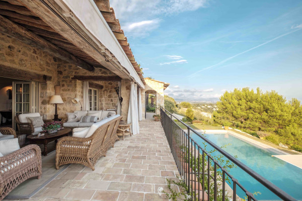 villa in Saint-Paul-de-Vence : Rent 8 bedroom stunning villa in St Paul de Vence with spacious grounds and 2 swimming pools - Photo 66
