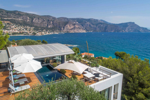 villa in Saint-Jean-Cap-Ferrat : Rent unique modern villa with panoramic sea view in Saint Jean Cap Ferrat - Photo 8