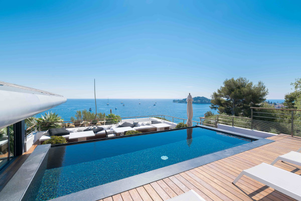 villa in Saint-Jean-Cap-Ferrat : Rent unique modern villa with panoramic sea view in Saint Jean Cap Ferrat - Photo 27