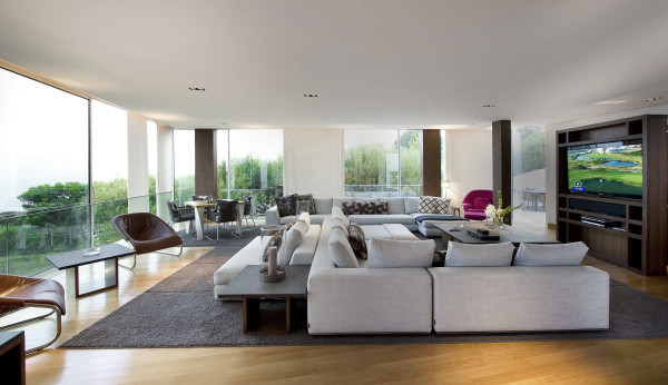 villa in Saint-Jean-Cap-Ferrat : Rent fantastic modern villa with sea view on the exclusive  Cap Ferrat - Photo 7