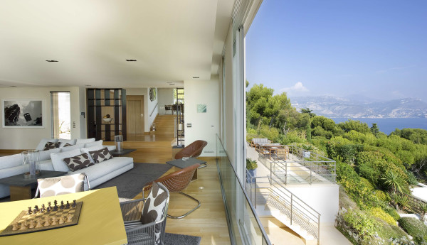 villa in Saint-Jean-Cap-Ferrat : Rent fantastic modern villa with sea view on the exclusive  Cap Ferrat - Photo 10