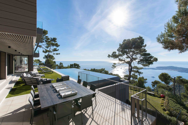 villa in Èze : Rent stunning newly built villa in Eze which offers an exceptional Seaview of the French Riviera - Photo 59