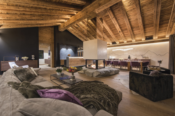 villa in Zermatt : Rent a luxury chalet with a perfect location in Zermatt - Photo 14