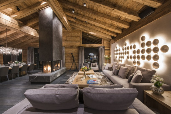 villa in Zermatt : Rent this luxury chalet which is a part of the 7 heavens in Zermatt. - Photo 5