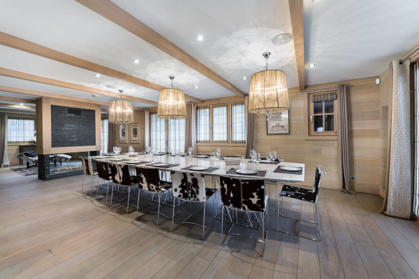 villa in Courchevel : Rent this Ski in/ ski out Chalet in Courchevel 1650 - Photo 1