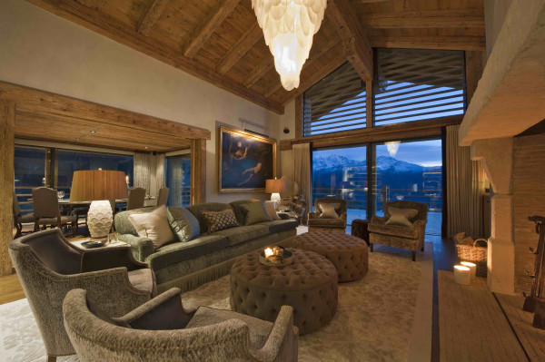 villa in Verbier : Rent estate comprised of 2 luxury chalets in Verbier with spa as well as a chalet for staff - Photo 64