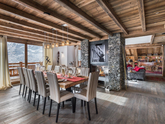 villa in Méribel : Rent the most beautiful in Méribel village perfect for a family winter holiday - Photo 8