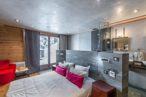 villa in Courchevel : Rent a Ski in / ski out Chalet on Pralong slopes. - Photo 9