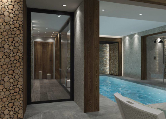 villa in Megève : Rent this 5 luxury bedrooms chalet in Mont d'arbors - Photo 2