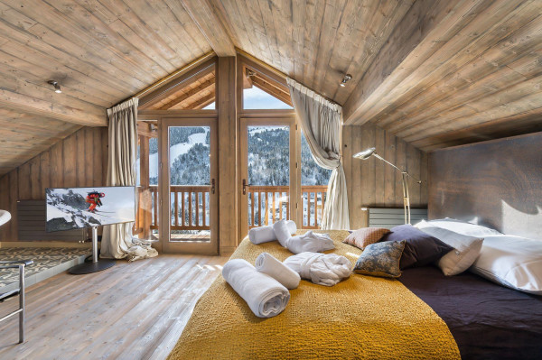 villa in Méribel : Rent this brand new chalet at 220m from the slopes - Photo 14