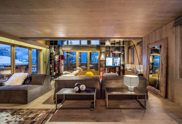 villa in Courchevel : Rent this 5 bedrooms chalet in Courchevel 1650 - Photo 2