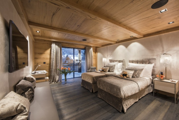 villa in Zermatt : Rent this luxury chalet which is a part of the 7 heavens in Zermatt. - Photo 14