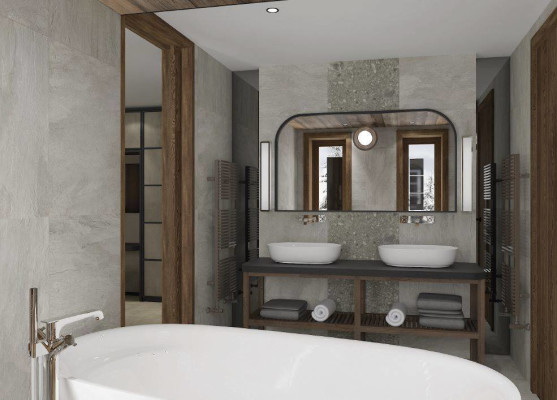 villa in Megève : Rent this 5 luxury bedrooms chalet in Mont d'arbors - Photo 10