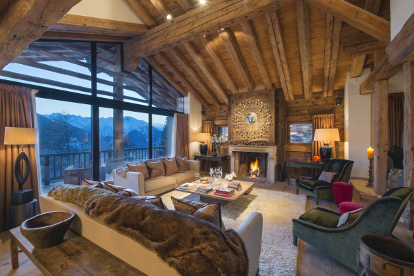 villa in Verbier : Rent this impressive luxury Verbier in the heart of the village - Photo 7