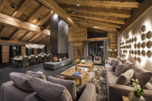 villa in Zermatt : Rent this luxury chalet which is a part of the 7 heavens in Zermatt. - Photo 0