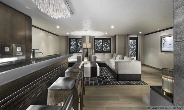 villa in Courchevel : Rent this 8 bedrooms luxury chalet in Nogentil Courchevel 1850 - Photo 8