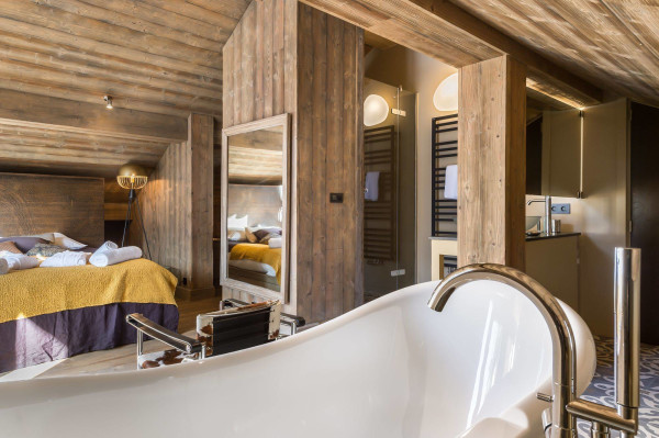 villa in Méribel : Rent this brand new chalet at 220m from the slopes - Photo 15