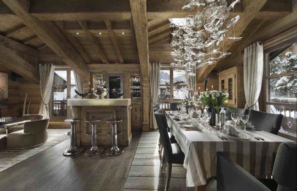 villa in Courchevel : Rent this exceptional luxury chalet of 800 sqm in Nogentil - Photo 3