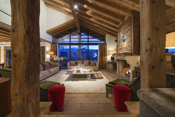 villa in Verbier : Rent this impressive luxury Verbier in the heart of the village - Photo 4