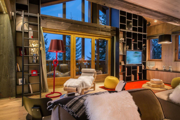 villa in Courchevel : Rent this 5 bedrooms chalet in Courchevel 1650 - Photo 4
