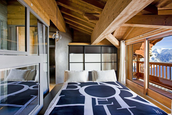 villa in Courchevel : Rent a Ski in / ski out Chalet on Pralong slopes. - Photo 8