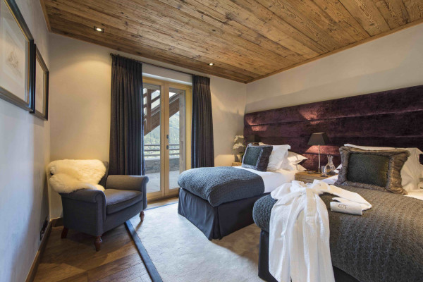 villa in Verbier : Rent estate comprised of 2 luxury chalets in Verbier with spa as well as a chalet for staff - Photo 89