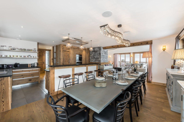 villa in Courchevel : Rent this brand new chalet with a great location in Courchevel Moriond 1650 - Photo 5