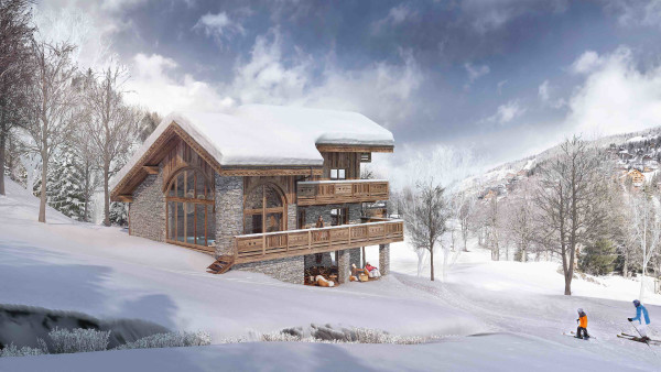 villa in Méribel : Rent this luxury Ski in/ski out Chalet in Méribel - Photo 0